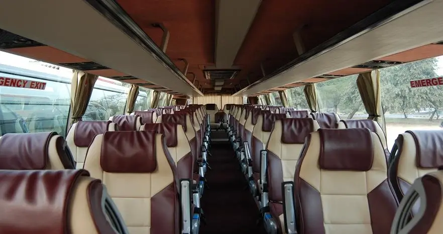 50 Seater Luxury Coach on Rent